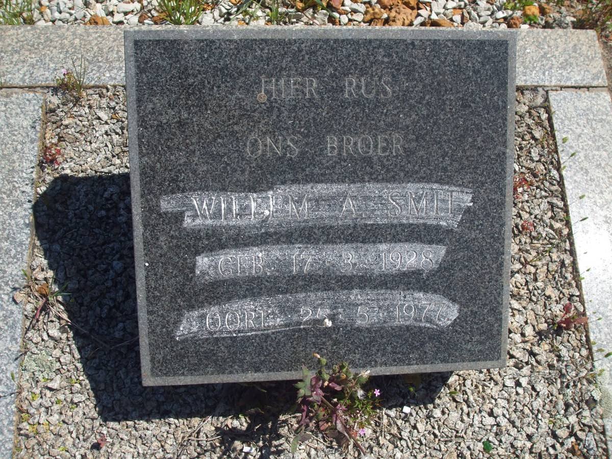 SMIT Willem A. 1928-1977