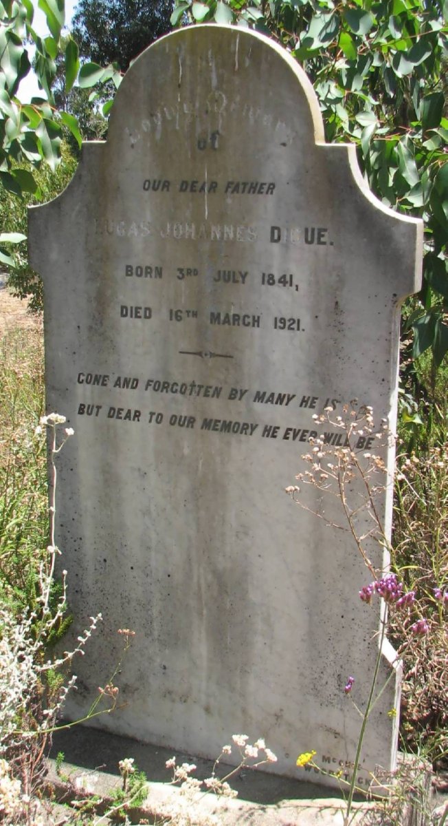 DRUE Lucas Johannes 1841-1921
