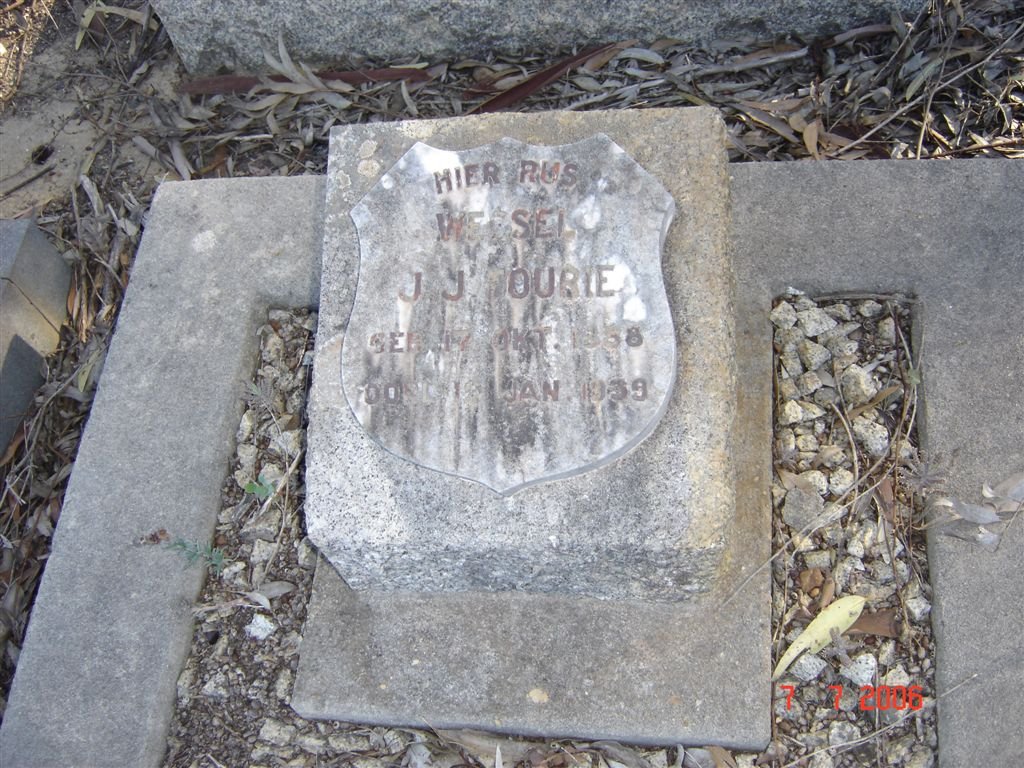 FOURIE Wessel J.J. 1868-1939