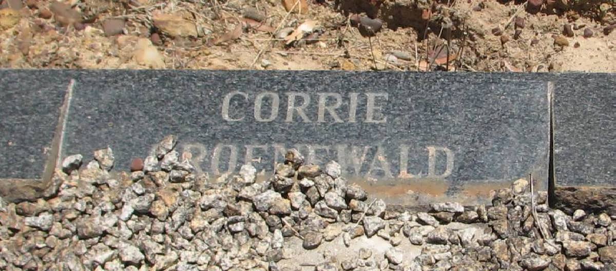 GROENEWALD Corrie