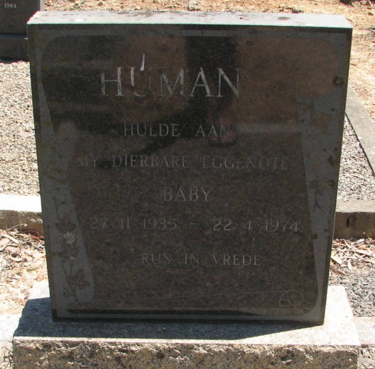HUMAN Baby 1935-1974