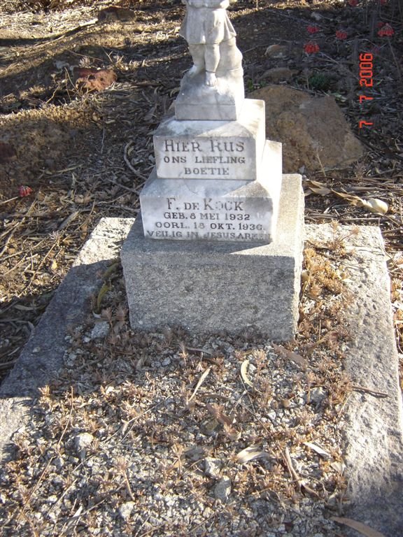 KOCK F., de 1932-1936