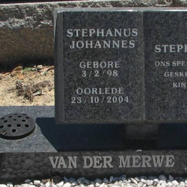 MERWE Stephanus Johannes, van der 1998-2004