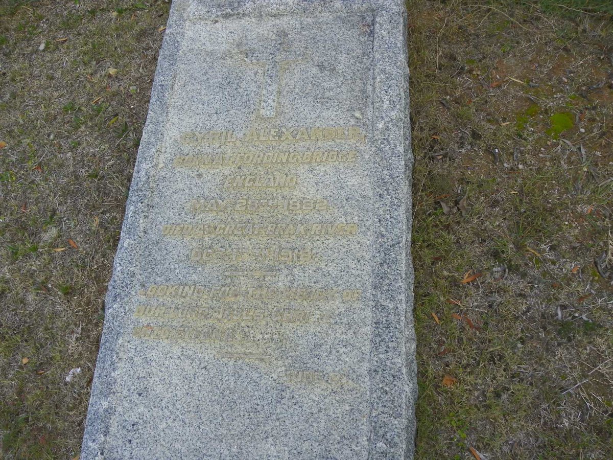 ALEXANDER Cyril 1882-1918
