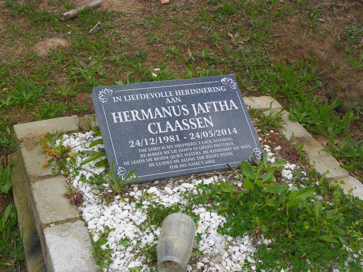 CLAASSEN Hermanus Jaftha 1981-2014
