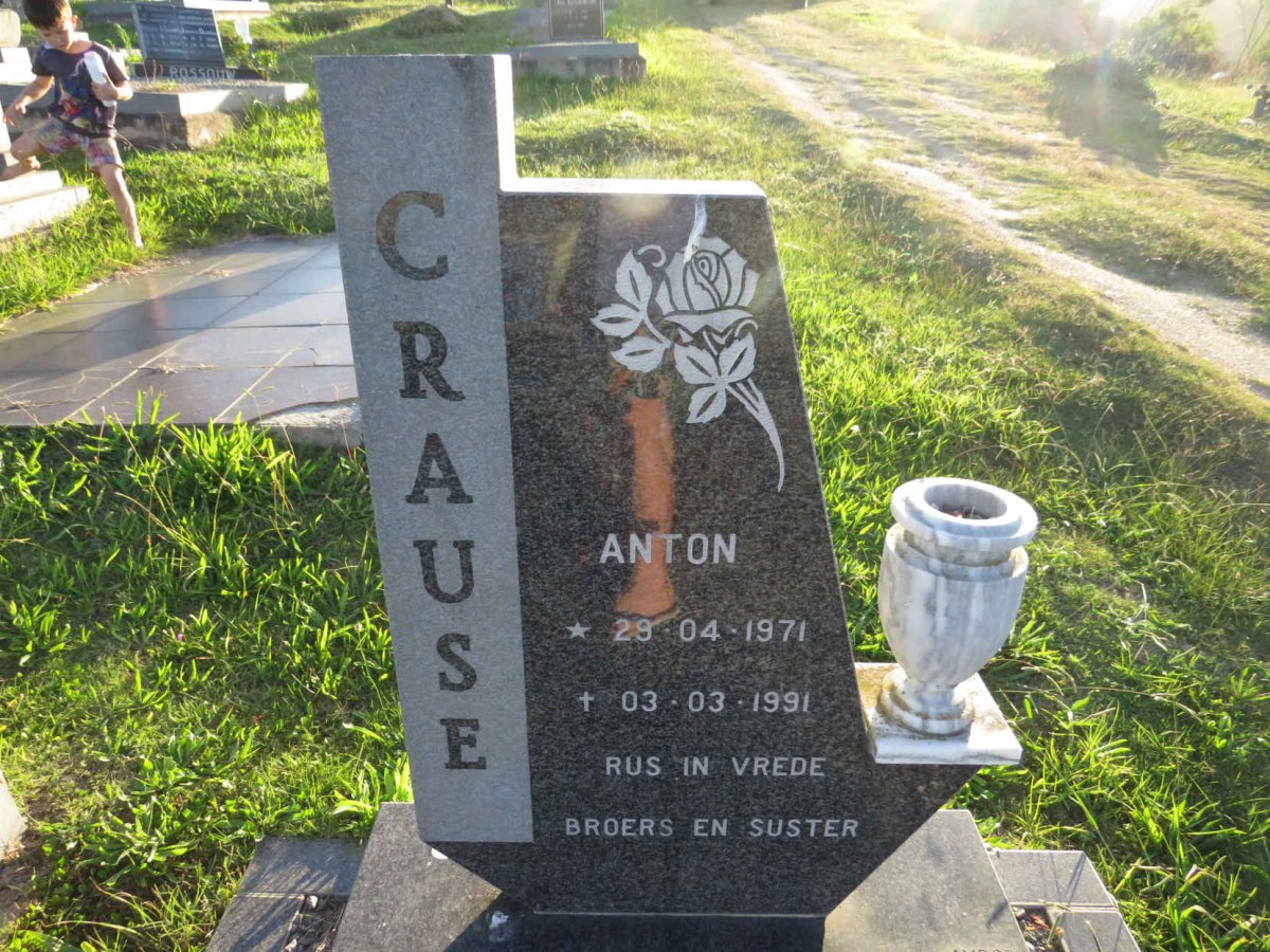 CRAUSE Anton 1971-1991
