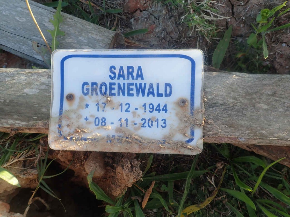 GROENEWALD Sara 1944-2013