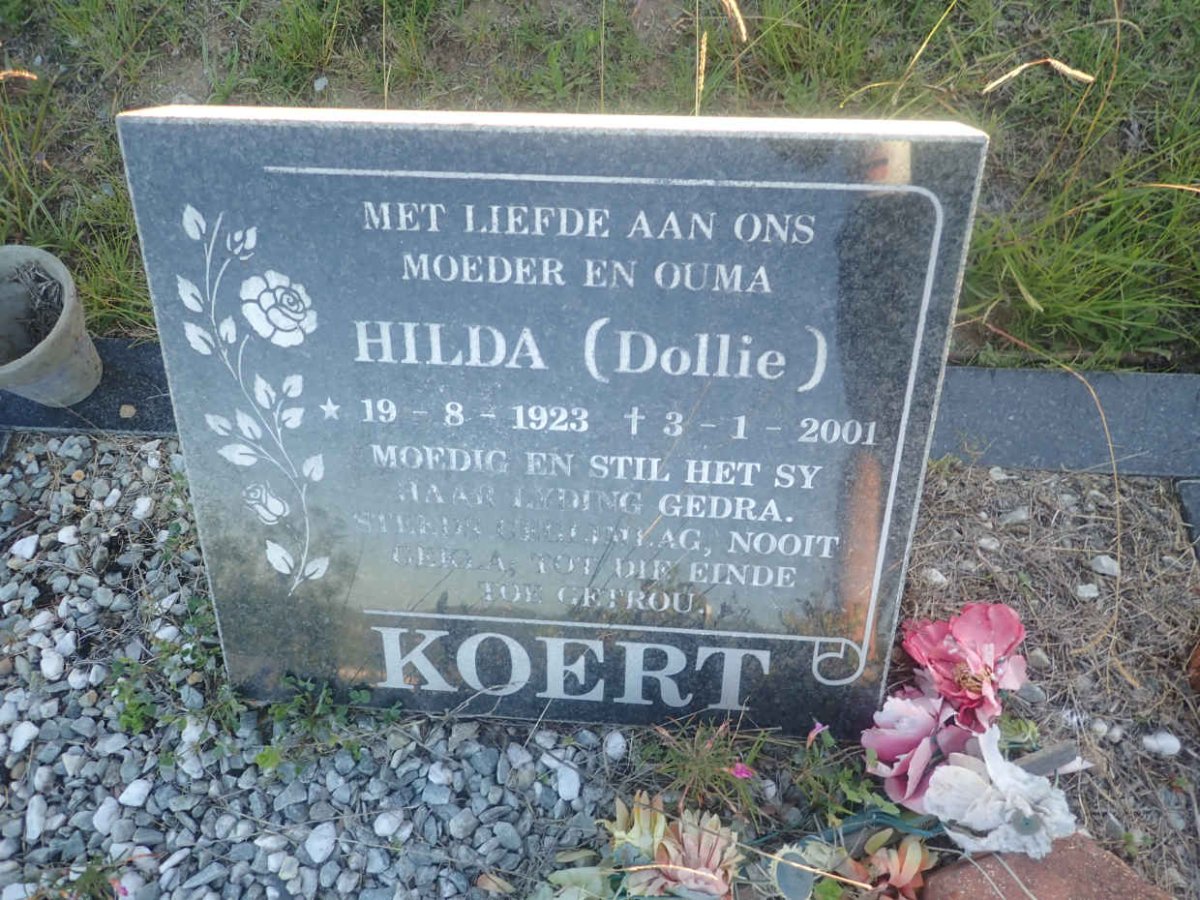 KOERT Hilda 1923-2001