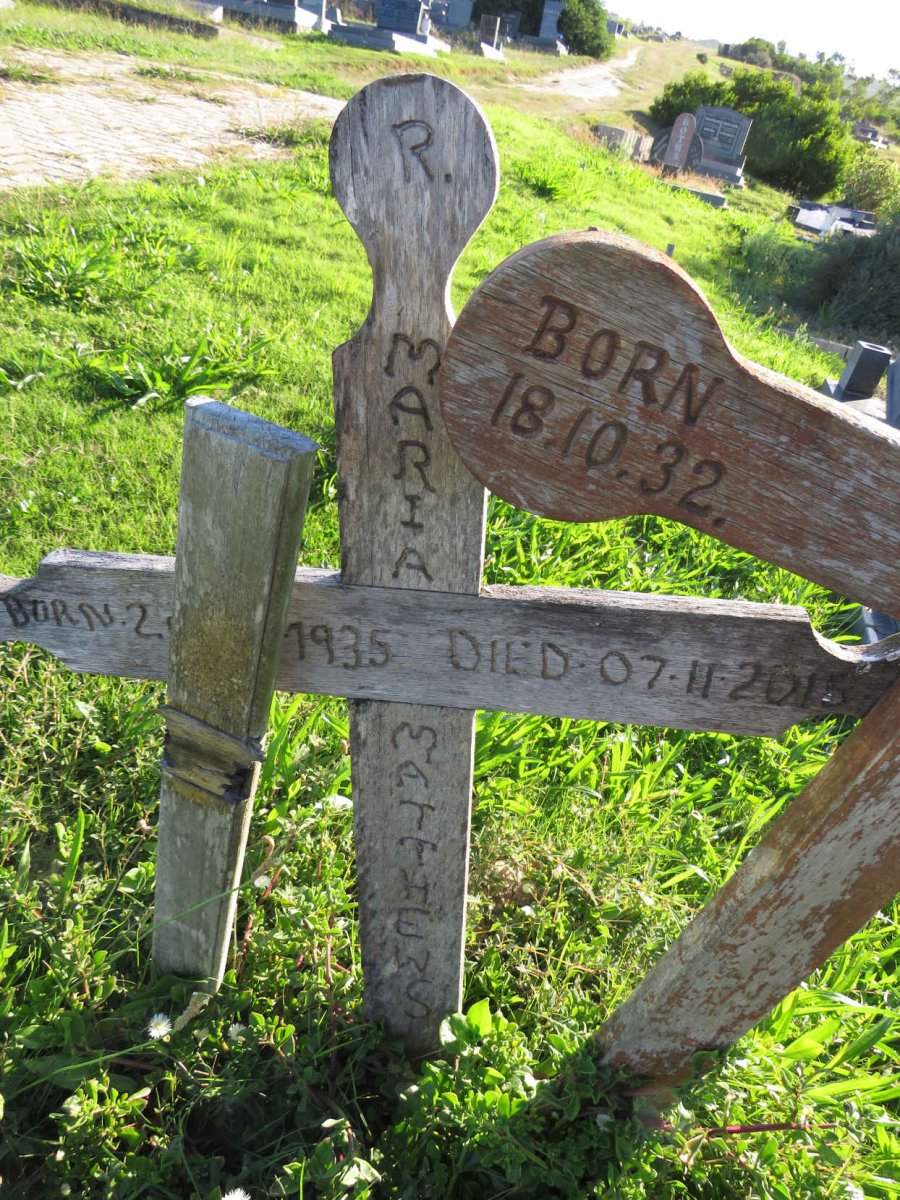 MATTHEWS Nicholas 1932-2006 &amp; Maria 1935-2015