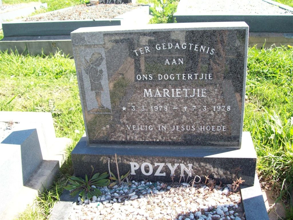 POZYN Marietjie 1978-1978