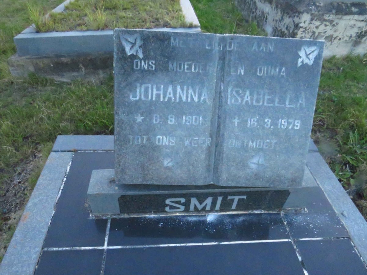 SMIT Johanna Isabella 1901-1979