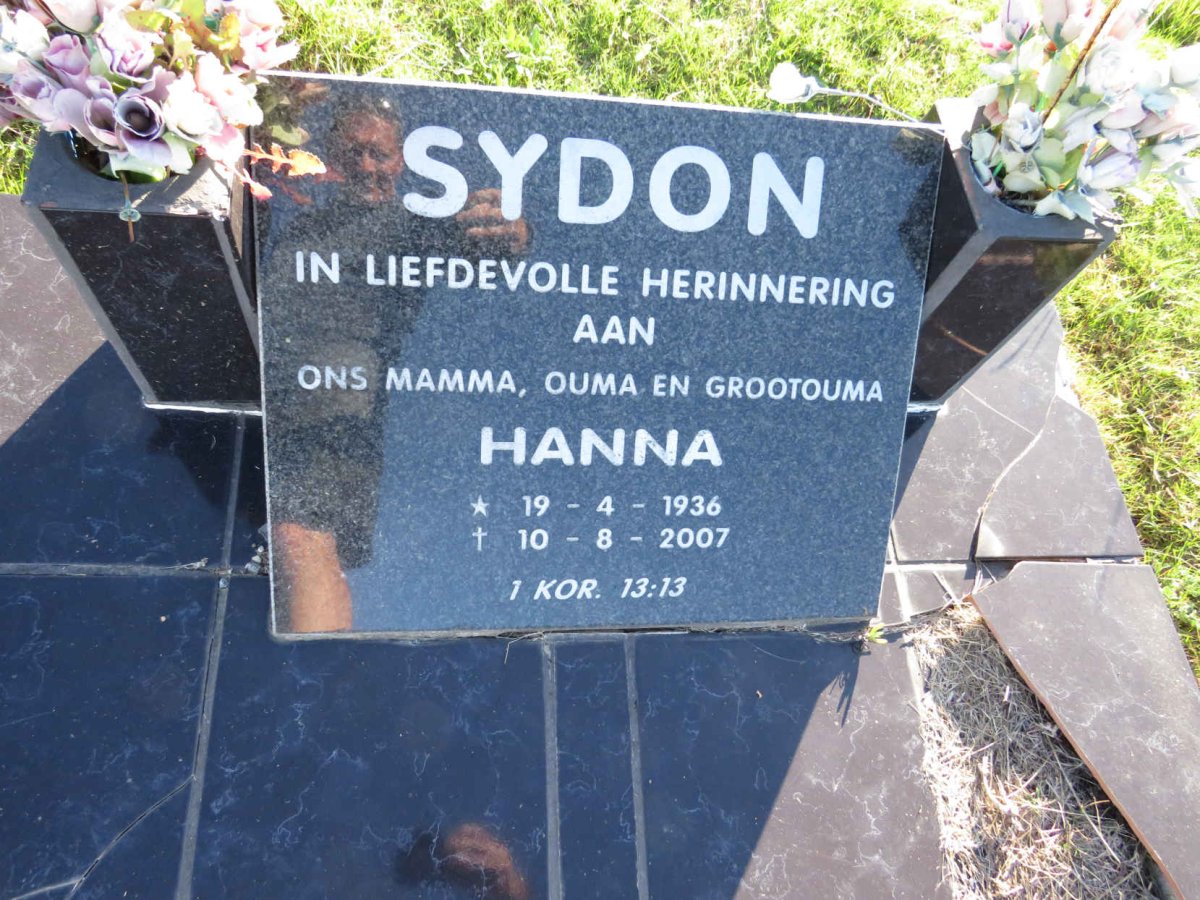 SYDON Hanna 1936-2007