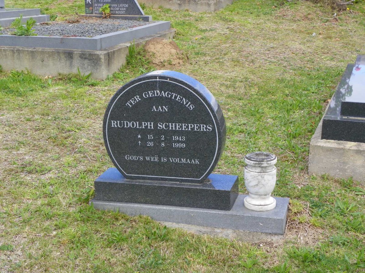 SCHEEPERS Rudolph 1943-1999