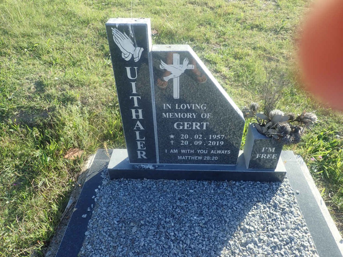 UITHALER Gert 1957-2019