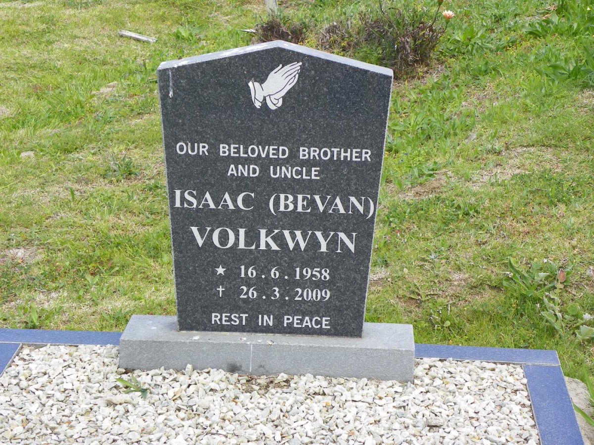 VOLKWYN Isaac 1958-2009