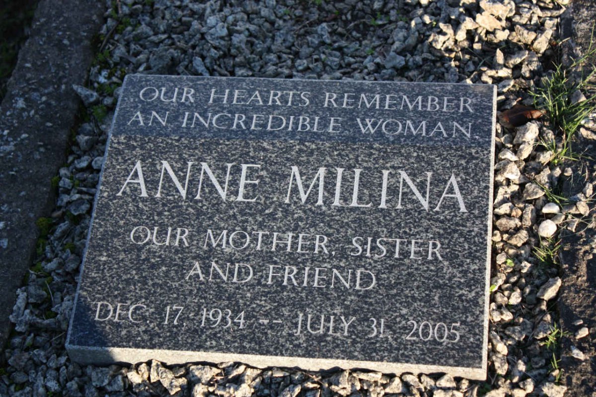 MILINA Anne 1934-2005