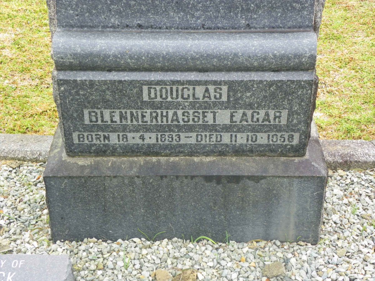 EAGAR Douglas Blennerhasset 1893-1958