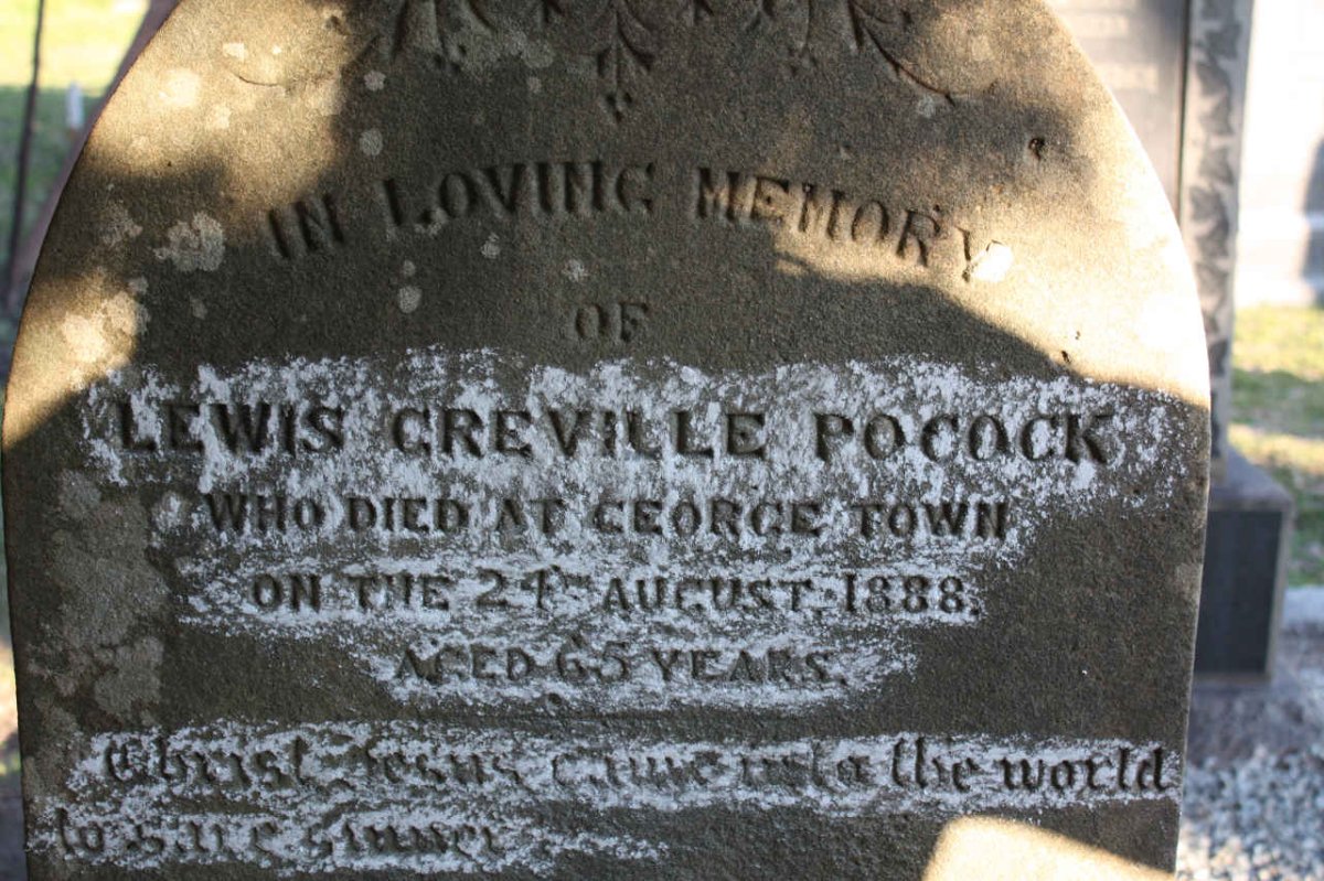 POCOCK Lewis Greville -1888
