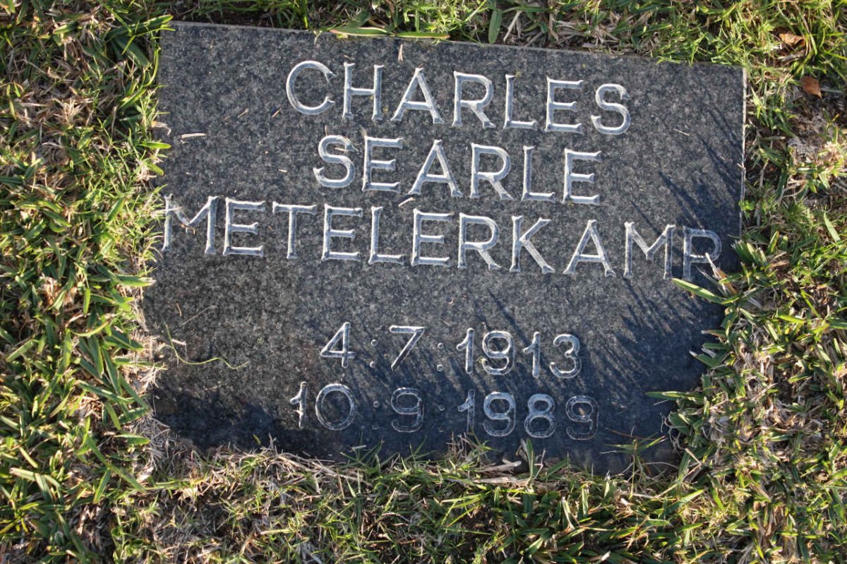 METELERKAMP Charles Searle 1913-1989