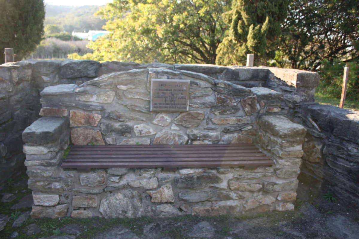 Memorial Plaque on Bench