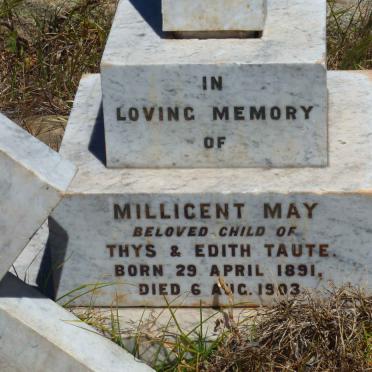 TAUTE Millicent May 1891-1903