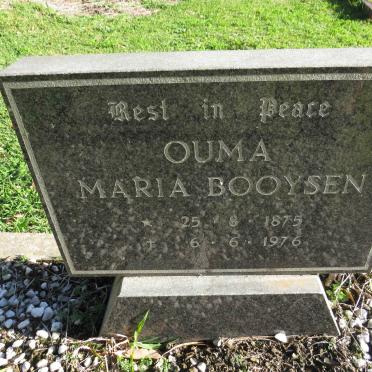 BOOYSEN Maria 1875-1976