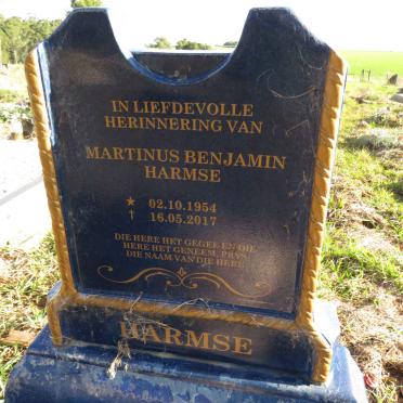 HARMSE Martinus Benjamin 1954-2017