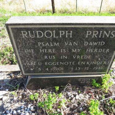 PRINS Rudolph 1901-1981