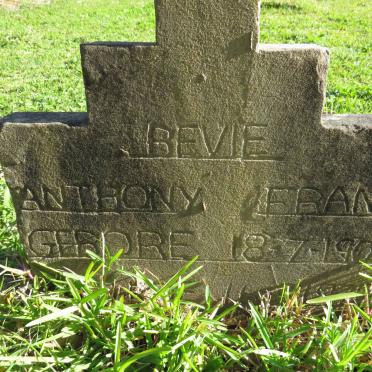 BEVIE Anthony Frans 1901-