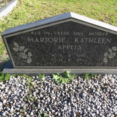 APPELS Marjorie Kathleen 1931-1982