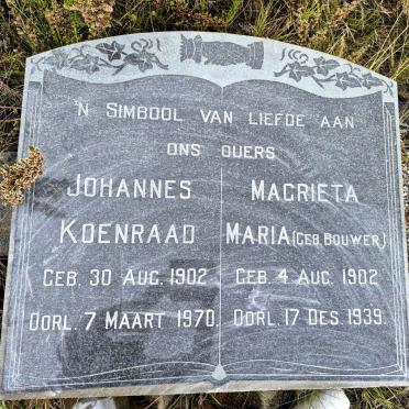 STANDER Johannes Koenraad 1902-1970 & Magrieta Maria BOUWER 1902-1939_1