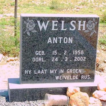 WELSH Anton 1958-2002