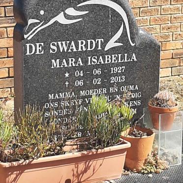 SWARDT Mara Isabella, de 1927-2013