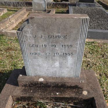 CRAUSE J.J. 1880-1955