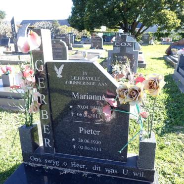 GERBER Pieter 1930-2014 & Marianne 1940-2011