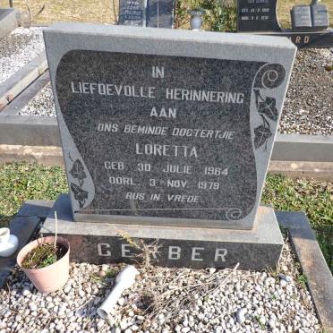 GERBER Loretta 1964-1979