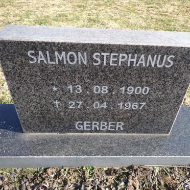 GERBER Salmon Stephanus 1900-1967