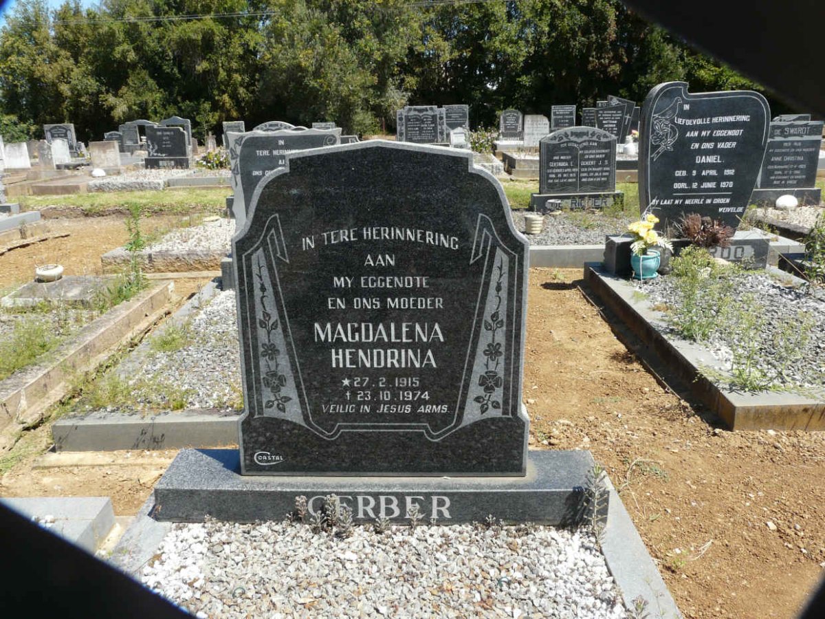 GERBER Magdalena Hendrina 1915-1974