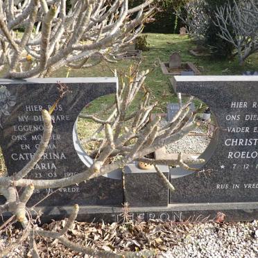 THERON Christiaan Roelofse 1910- & Catherina Maria  1920-1985 _1