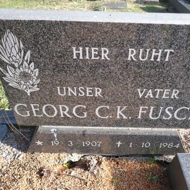 FUSCH Georg C.K. 1907-1984