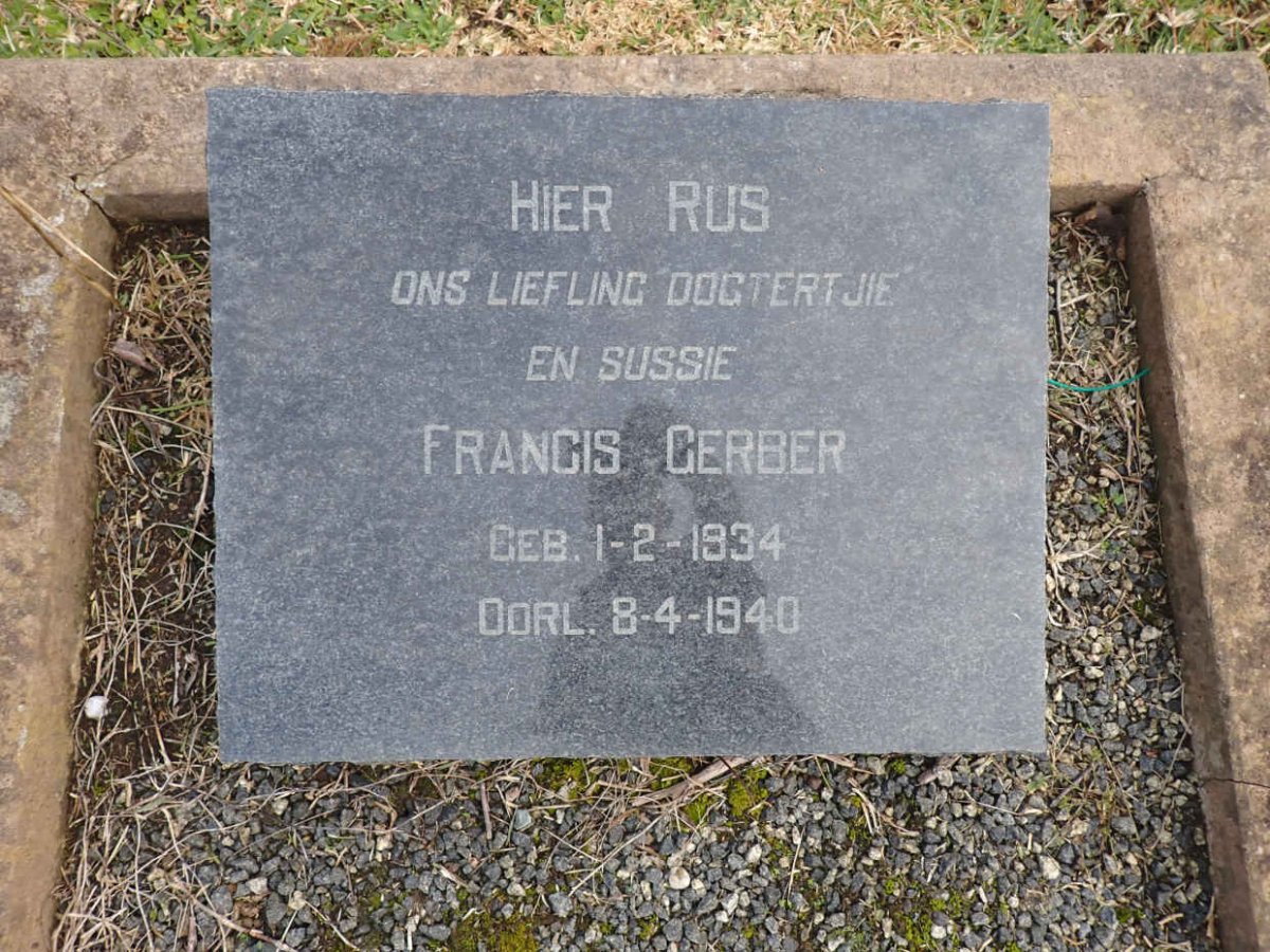 GERBER Francis 1934-1940