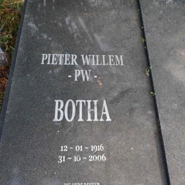 BOTHA Pieter Willem 1916-2006 & Anna Elizabeth 1922-1997 _1