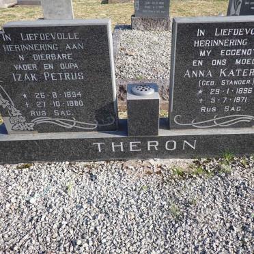 THERON Izak Petrus 1894-1980 & Anna Katerina STANDER 1896-1971