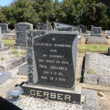 GERBER Paul Johannes 1911-1970