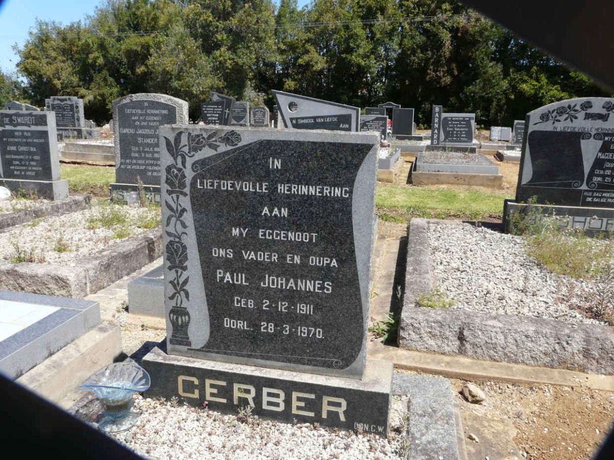 GERBER Paul Johannes 1911-1970