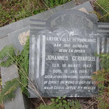 TERBLANCHE Johannes Gerhardus 1947-1969