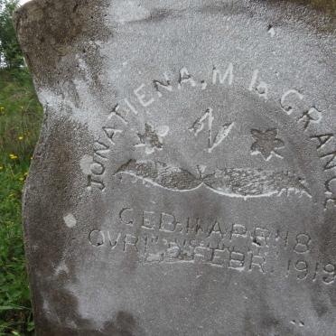 GRANGE Jonatiena M., la 1918-1919 