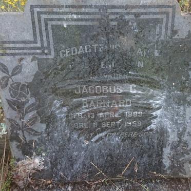 BARNARD Jacobus C. 1899-1959