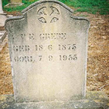 GREBE C.P.E.1875-1955