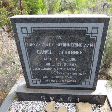 SWART Daniel Johannes 1900-1957